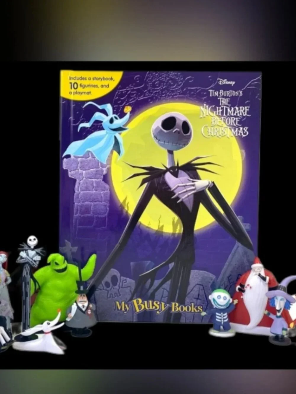 NWT Disney The Nightmare Before Christmas My Busy Book